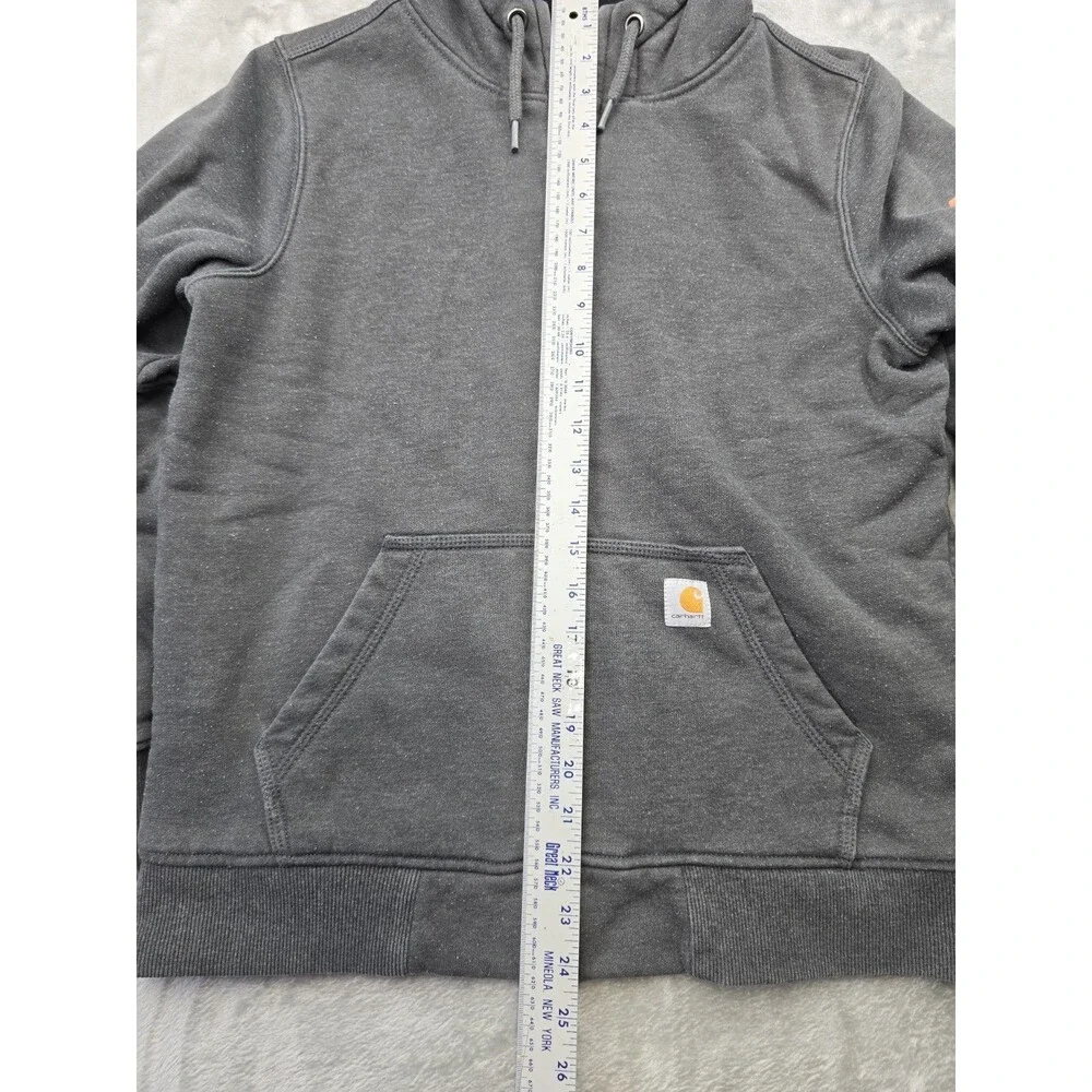 Carhartt Jacket Mens S Charcoal Workwear Rain Defender Thermal Lined jacket